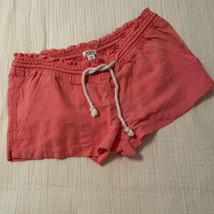 Roxy Women's Coral linen Shorts